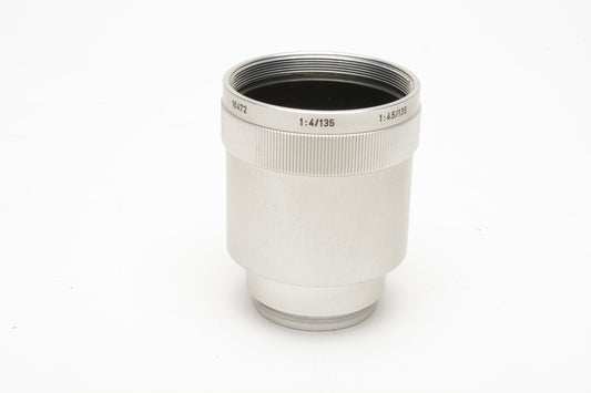 Leitz Wetzlar 16472 Macro Tube for 135mm f4.5 screw mount (Silver)