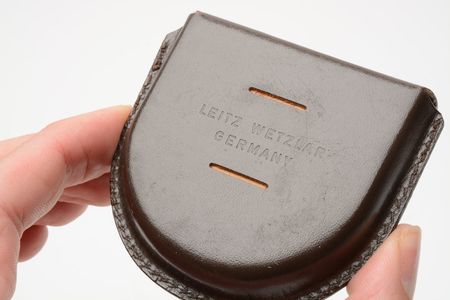 Leica Leicaflex Elpro VIIa Close-Up filter in leather case 16533, Clean!