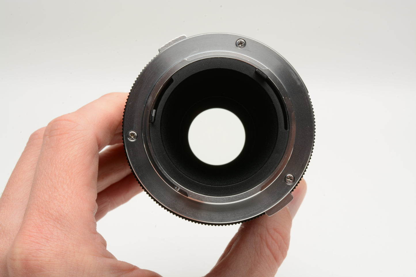 Olympus OM Zuiko 100-200mm f5 Telephoto zoom lens, Caps + UV