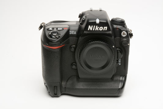 Nikon D2x Digital Camera DSLR Body, 3 Batts+charger, Boxed, Only 23K Acts!