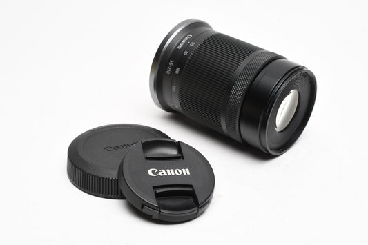 Canon RF-S 55-210mm F5-7.1 IS STM Zoom lens, Clean, Tested
