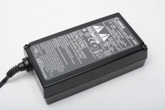 Canon CA-560 AC Adapter, Genuine, Minimal use, w/Power cord