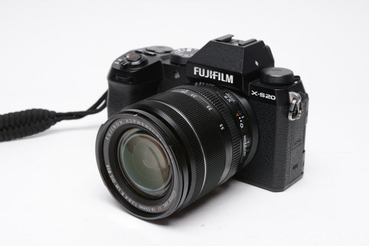 Fujifilm X-S20 26.1MP Camera w/XF 18-55mm f2.8-4 R LM Kit, Mint-, Boxed