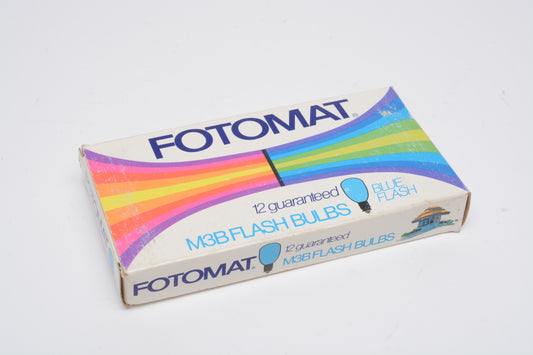 12X Fotomat M3B Flashbulbs (Blue) New