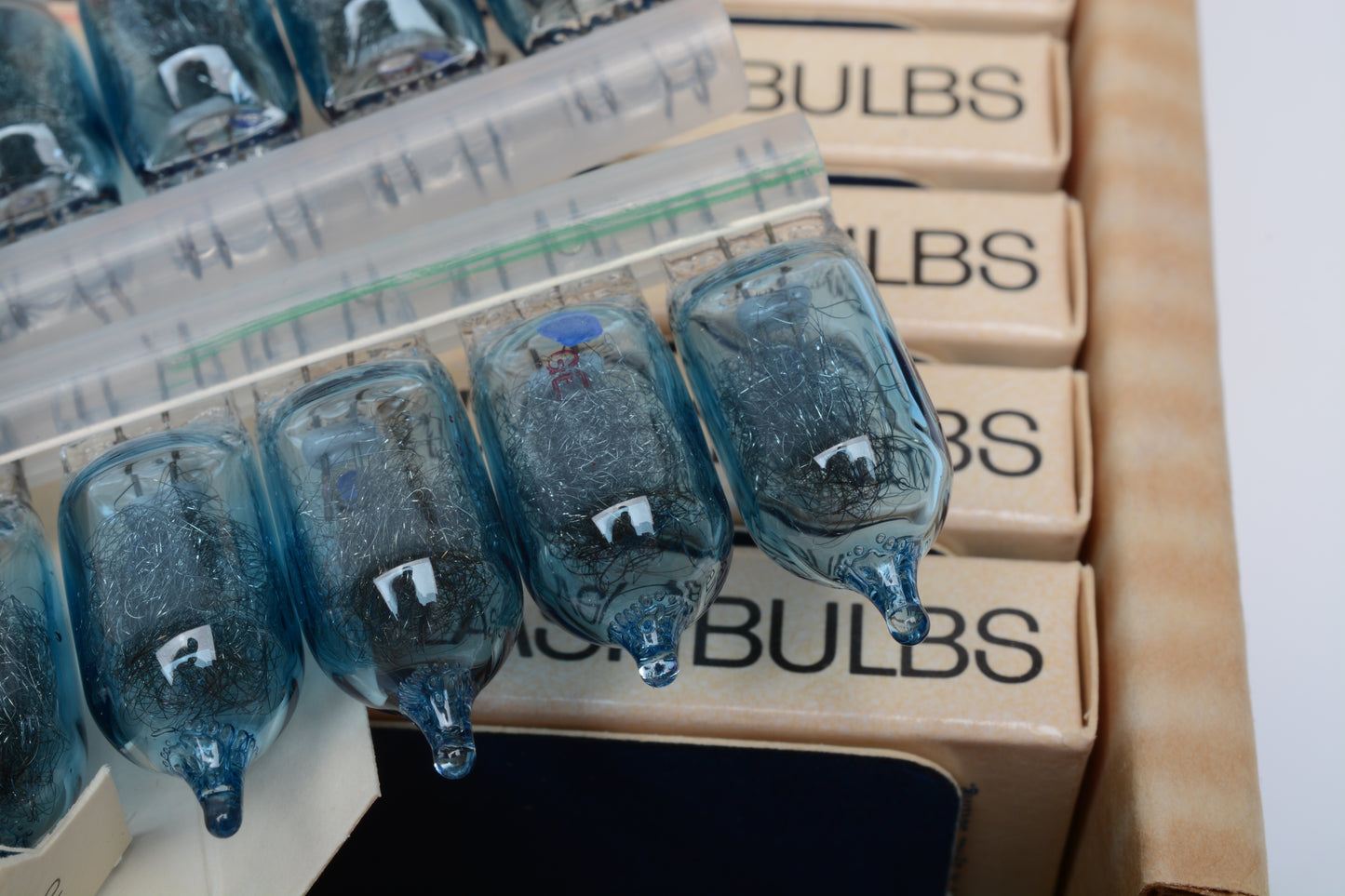 144X GE AG1B Flashbulbs (Blue) New 12 packs of 12 bulbs