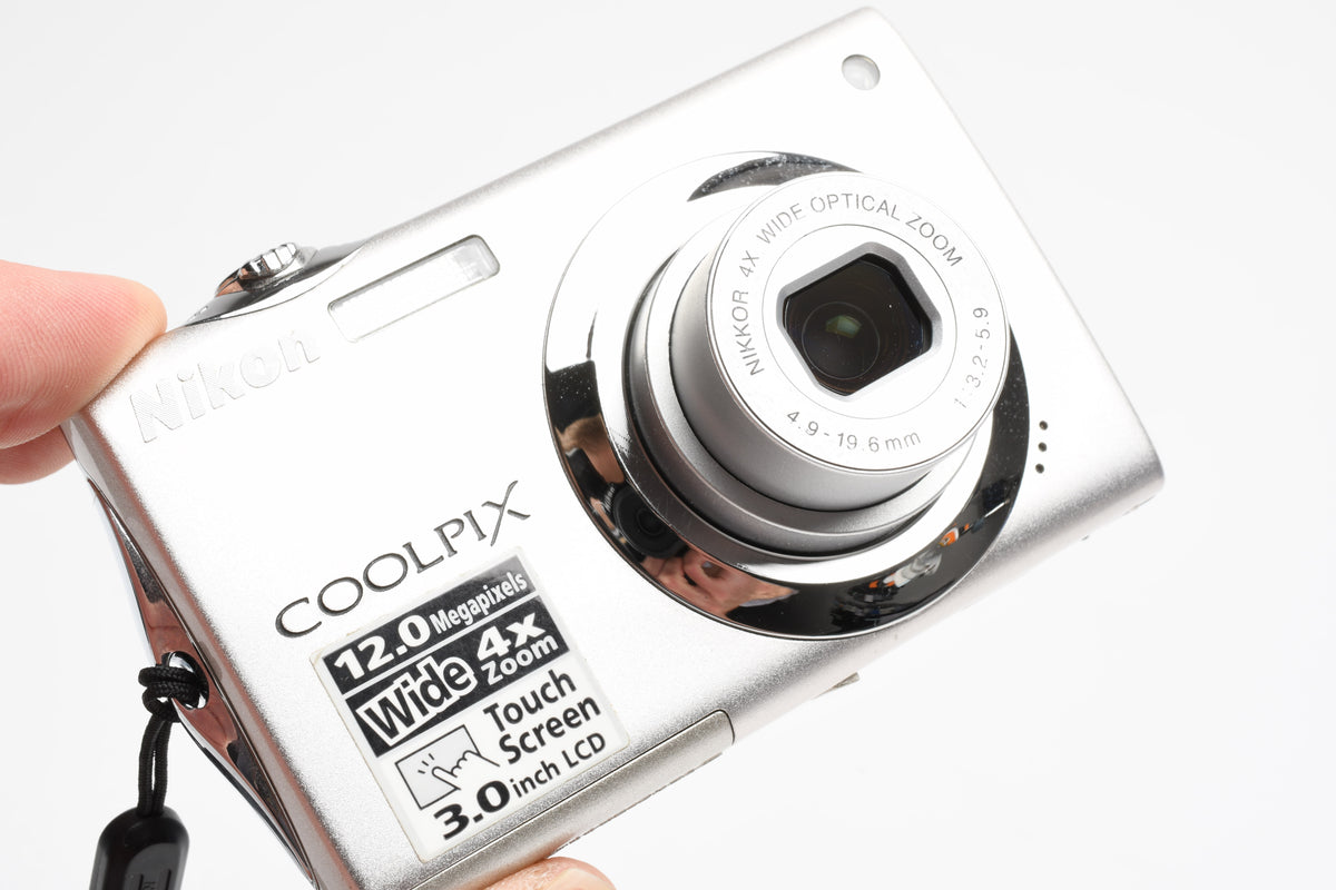 Nikon Coolpix S4000 12MP Digital Point&Shoot, Wide zoom, Tested, Clean!