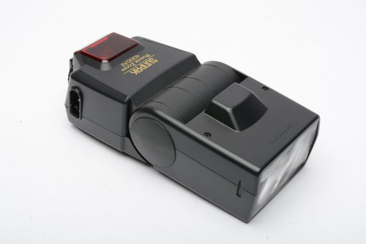 Sunpak 4000AF Power Zoom Flash for Canon AF Cameras + Pouch