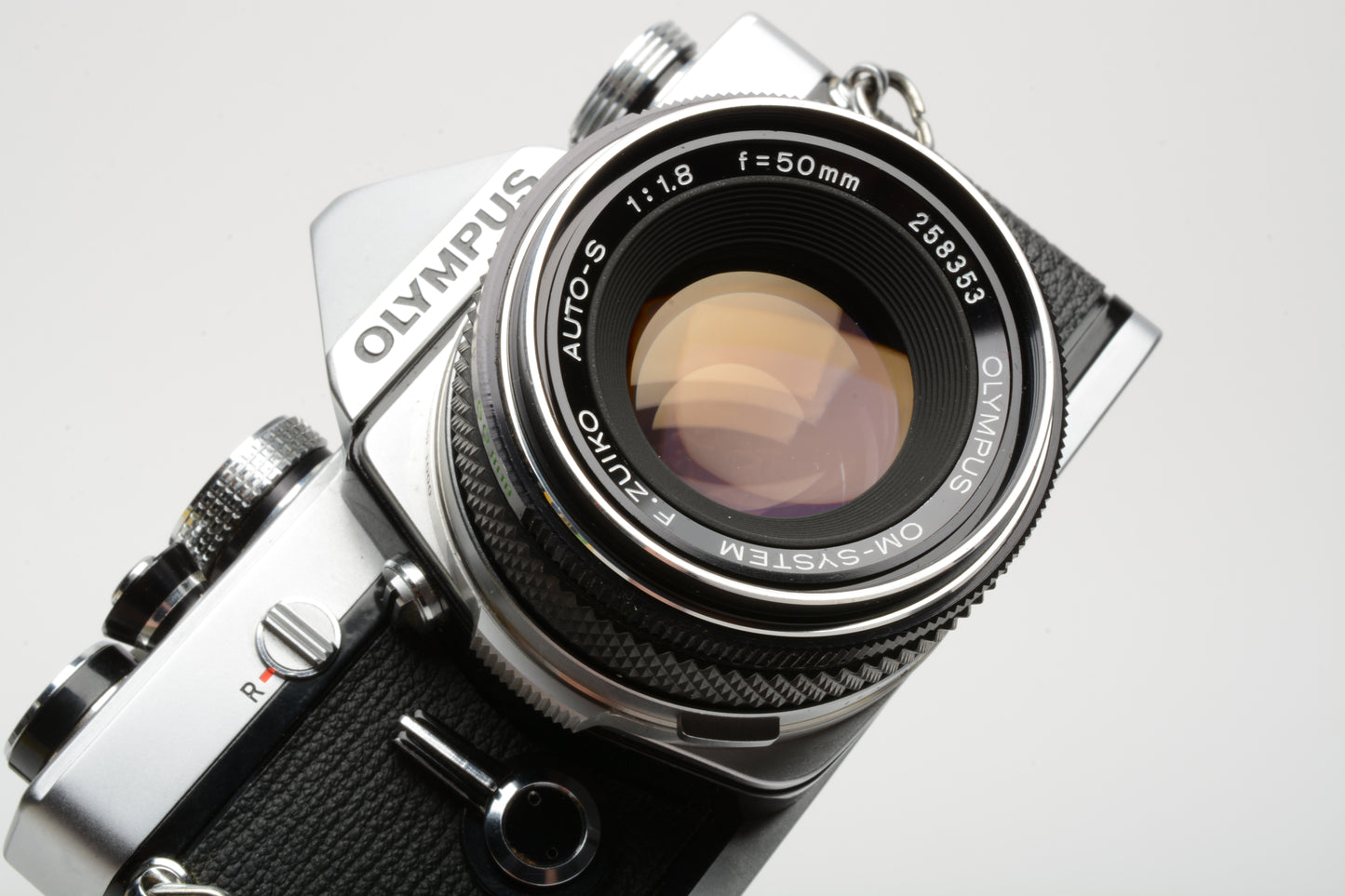 Olympus OM-1 35mm SLR Body w/Zuiko 50mm f1.8, New seals, Great!