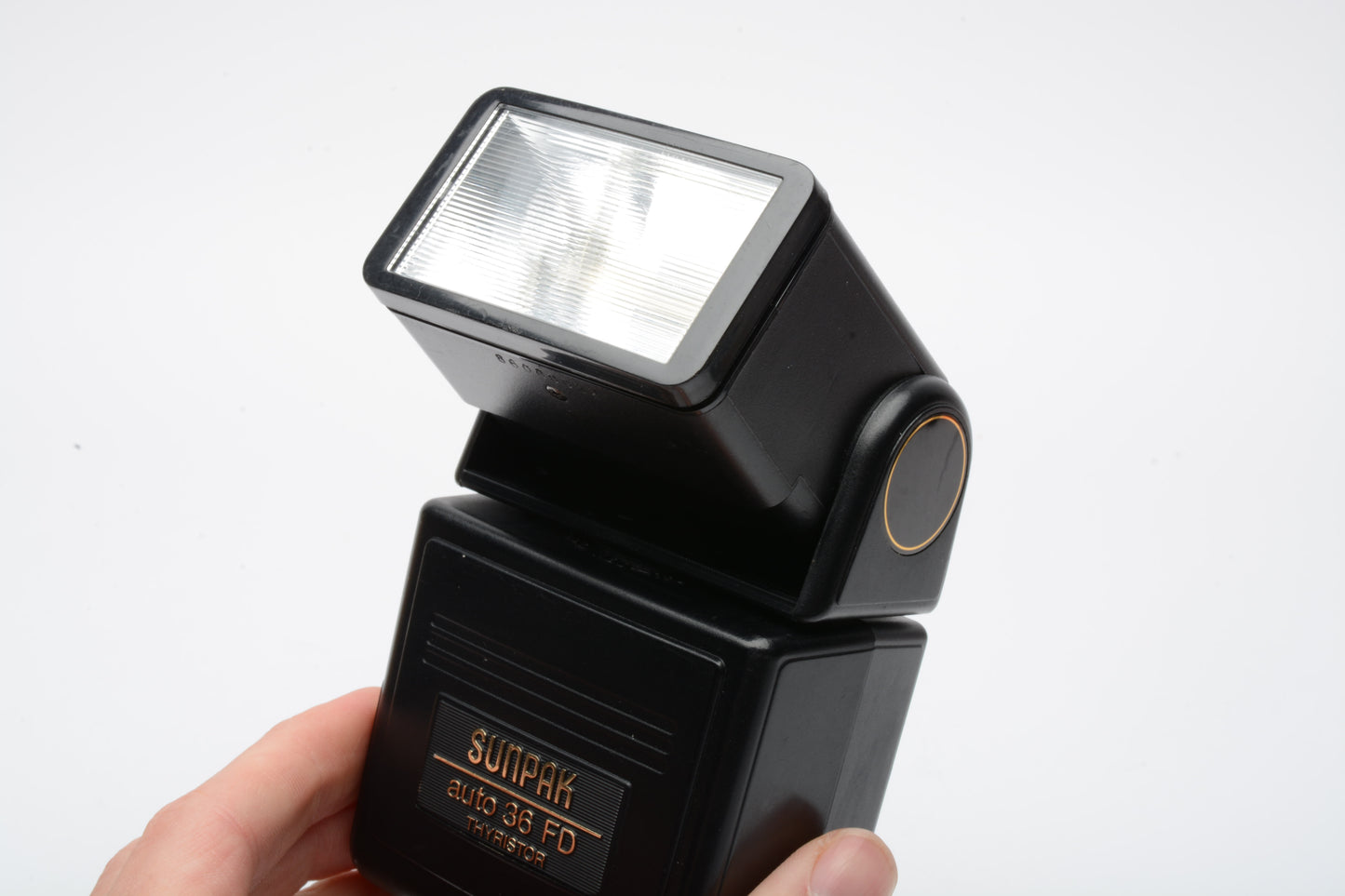 Sunpak Auto 36 FD Thyristor Flash for Nikon TTL cameras, tested