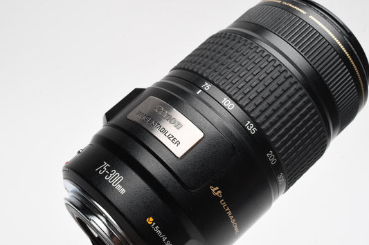 Canon EF 70-300mm f4-5.6 IS USM zoom lens, Caps, Great!