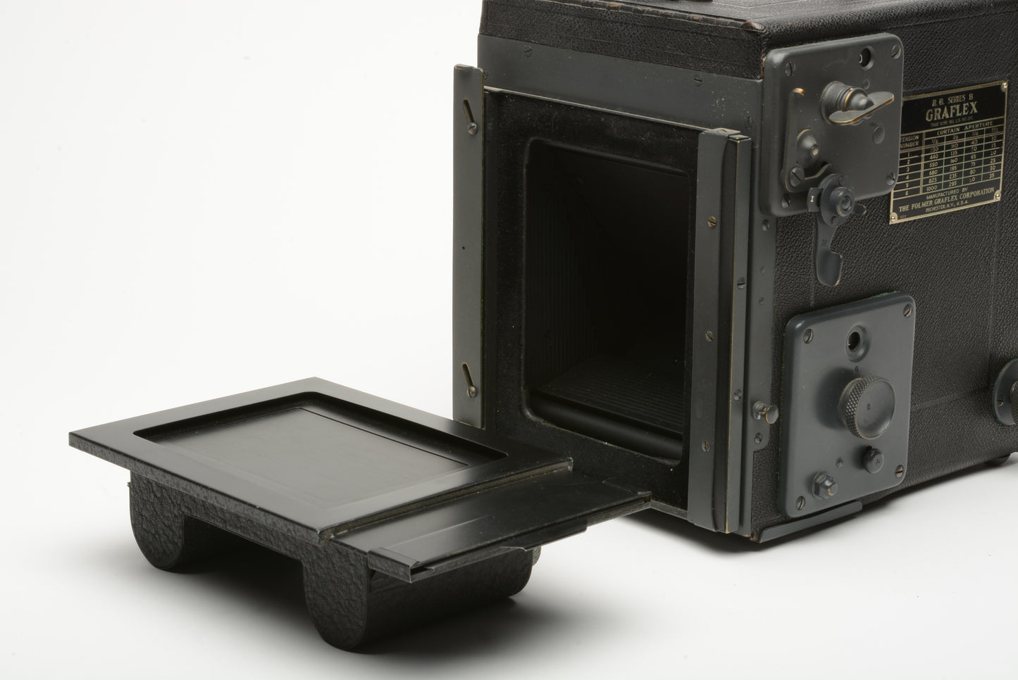 Folmer Graflex R B Series B w/Kodak #32 6 3/8" f4.5 Lens, Nice Vintage