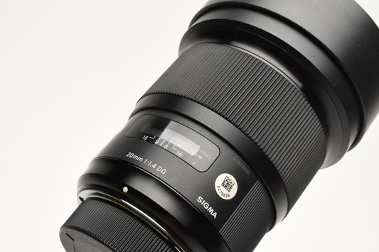 Sigma 20mm f1.4 DG Art lens Canon EF Mount - Bargain, *Read