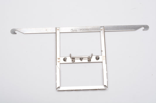 6X Carr Stainless Steel Cut Film Hanger for 2 1/4 x 3 1/4 Film