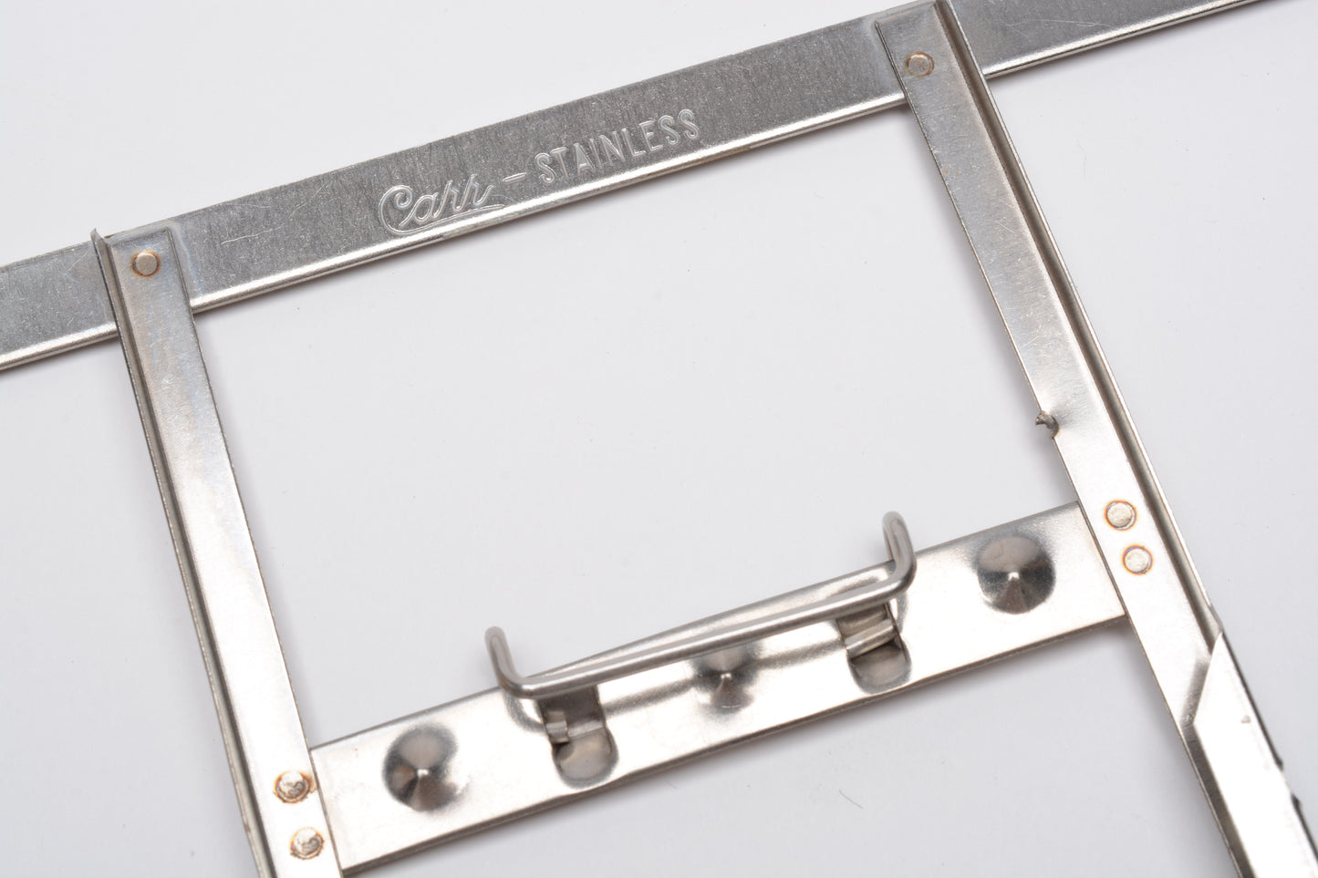 6X Carr Stainless Steel Cut Film Hanger for 2 1/4 x 3 1/4 Film