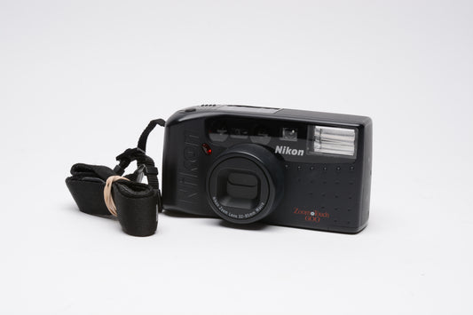 Nikon zoom touch 600 35mm Point&Shoot camera w/32-85mm zoom, Tested