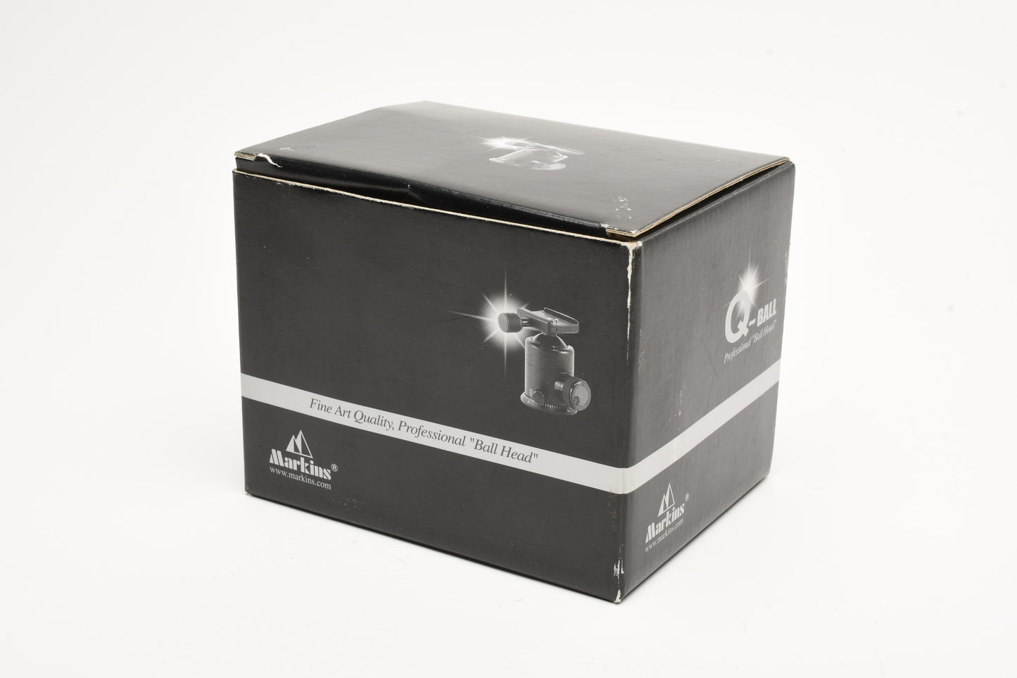 Markins Q-Ball M10-L Ball Head with Knob Release Quickshoe (No QR plate)