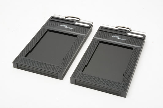 2x Fidelity Deluxe 2 1/4 x 3 1/4 film holders, Brand new - Never Used