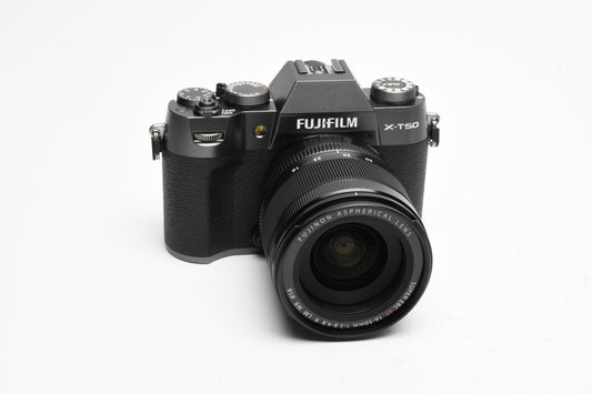 Fujifilm X-T50 Mirrorless Camera w/ 16-50mm f2.8-4.8 Kit, USA, Mint