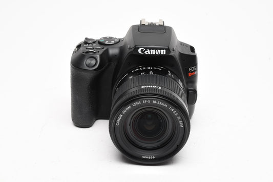 Canon SL-3 w/18-55mm f3.5-5.6 STM, Boxed, ≤3000 Acts! Great!
