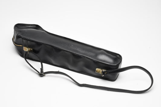 Tripod Case w/Zippered, angled top, Vintage, 19" nice