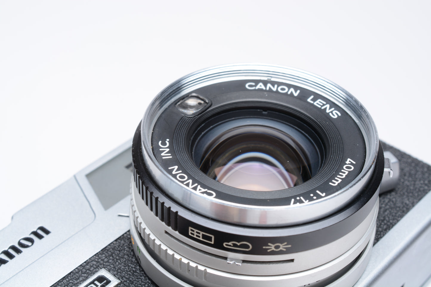 Canon Canonet QL17 GIII Rangefinder Camera w/40mm 1.7 Lens, New seals, Tested