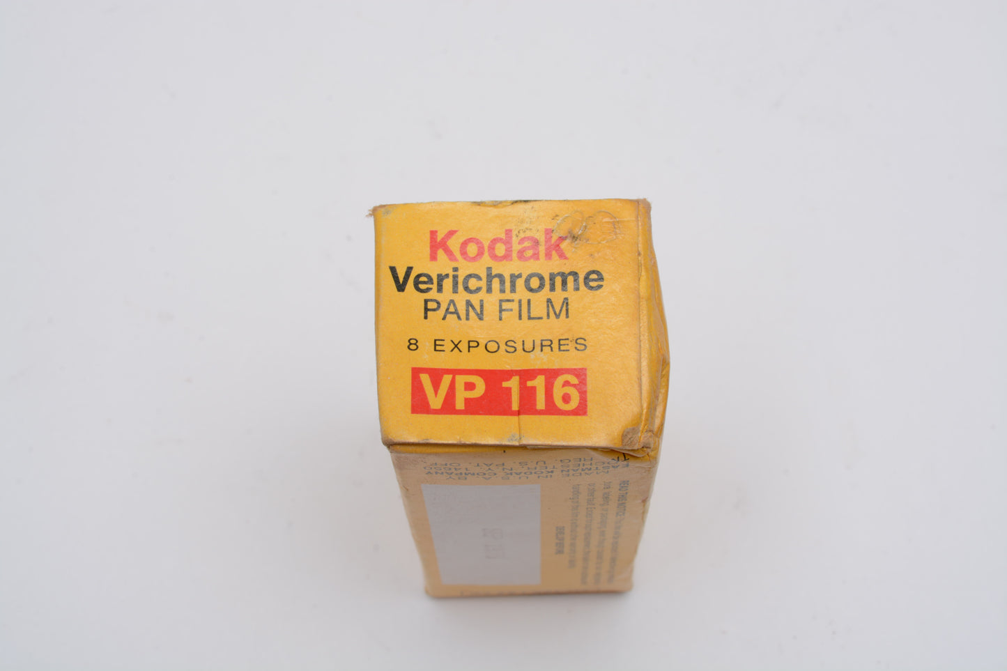 Kodak VP116 116 format Verichrome Pan film in sealed box exp. 1975