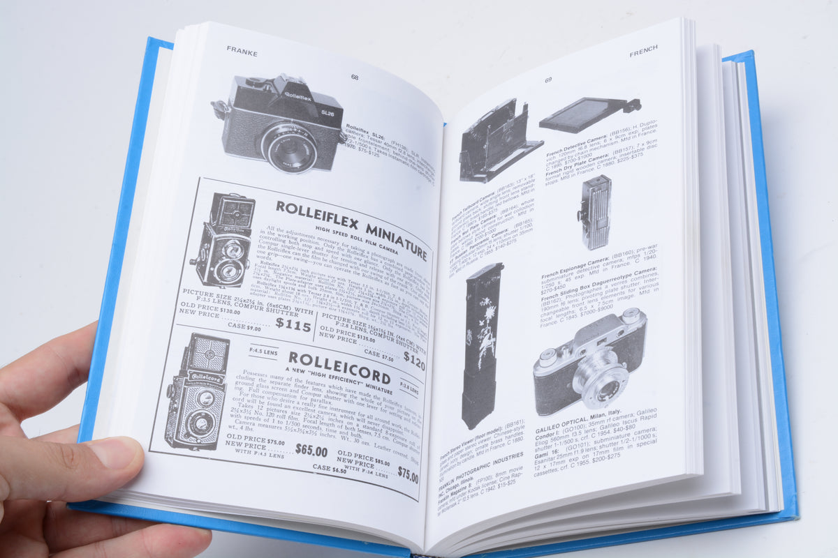 BlueBook Illustrated Price Guide to Collectible & Useable Cameras, Hard Cover