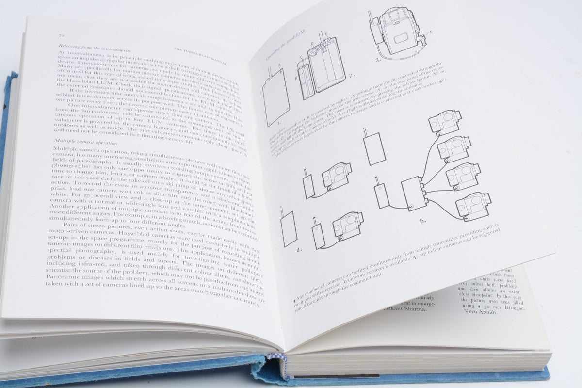 The Hasselblad Manual by Ernst Wildi - Hard Cover Book, 1982