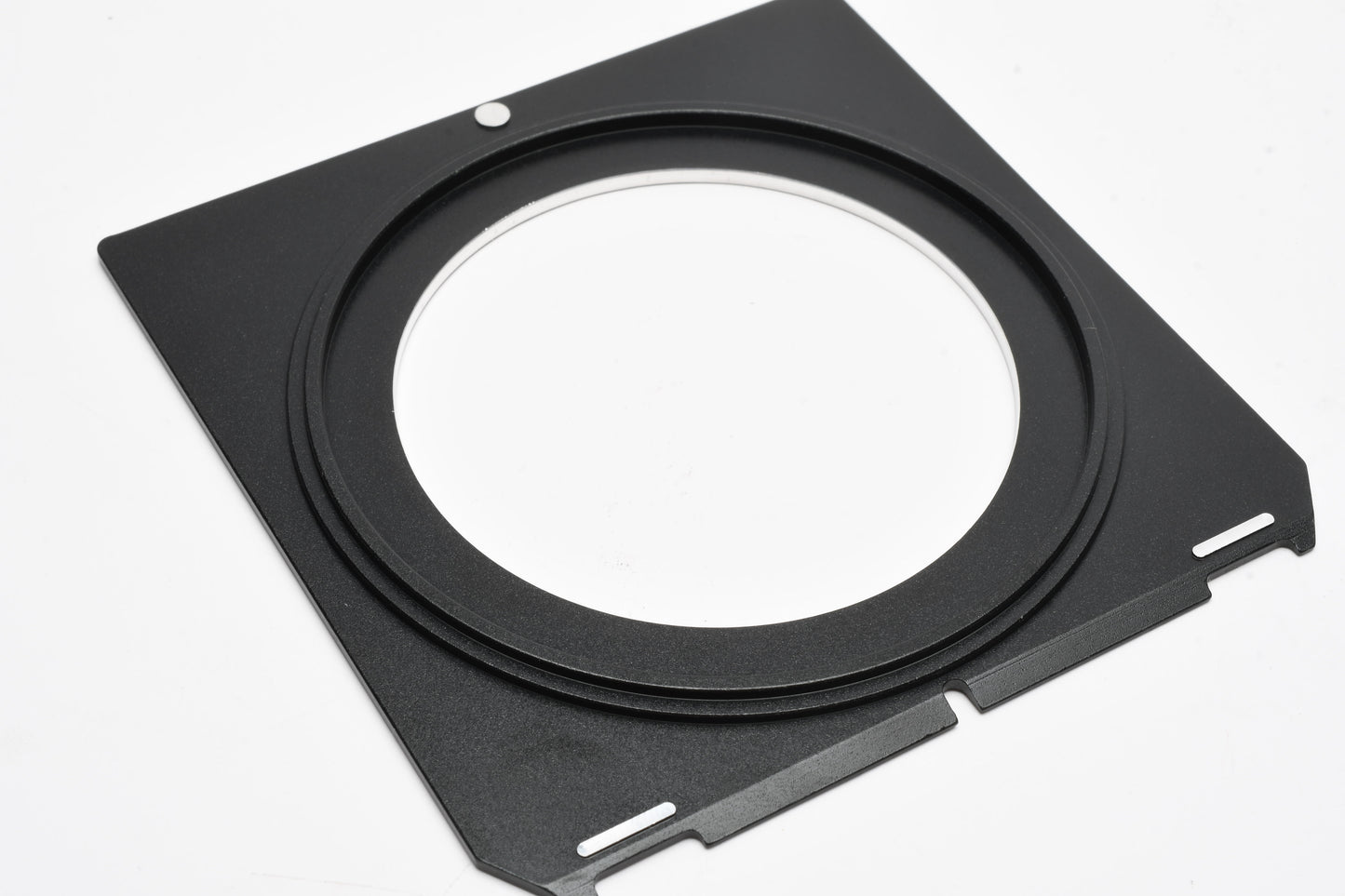 Luland Linhof Technika Style 4x5 Lens Board 64mm Opening, Clean