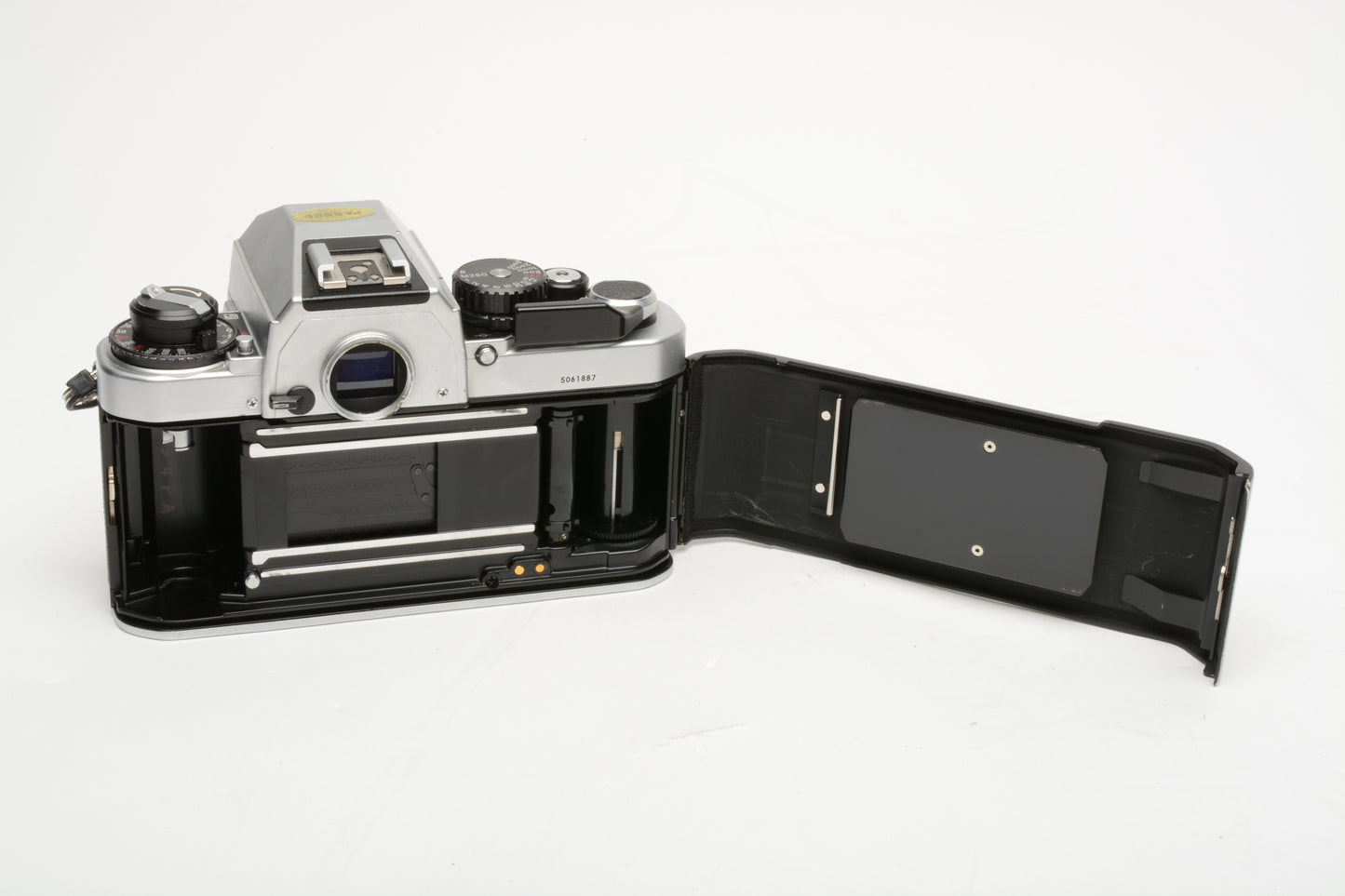 Nikon FA 35mm SLR Chrome Body Only w/new seals, Tested, Very Nice!