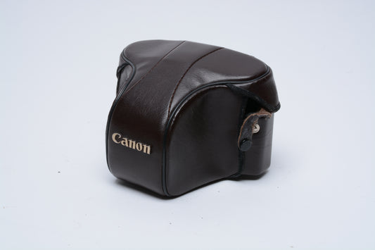 Canon AE-1 AE-1 Program eveready fitted case, Brown, Great