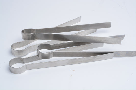 4X Stainless Steel darkroom print tongs, Clean