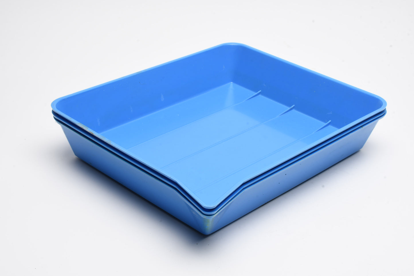 3X Yankee Agitray 8x10" darkroom printing trays, Clean (10x12" exterior)