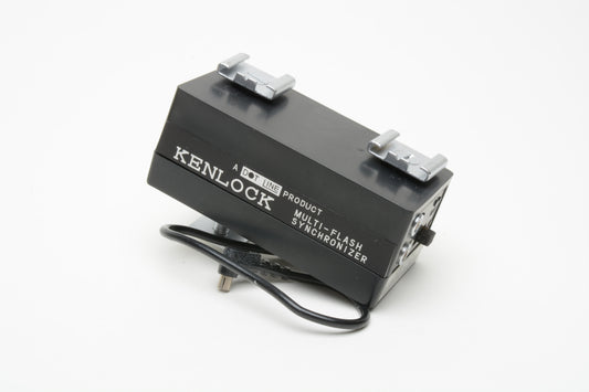Kenlock Multi flash DL-70 synchronizer, Fire 2 flashes at once w/Sync cables