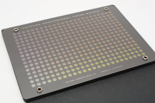 Caltura Professional Color Matrix 8x6", Very clean, w/Instructions