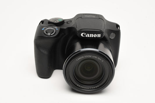Canon SX520HS 16MP Digital Point&Shoot, 2X Batts+charger, Great!