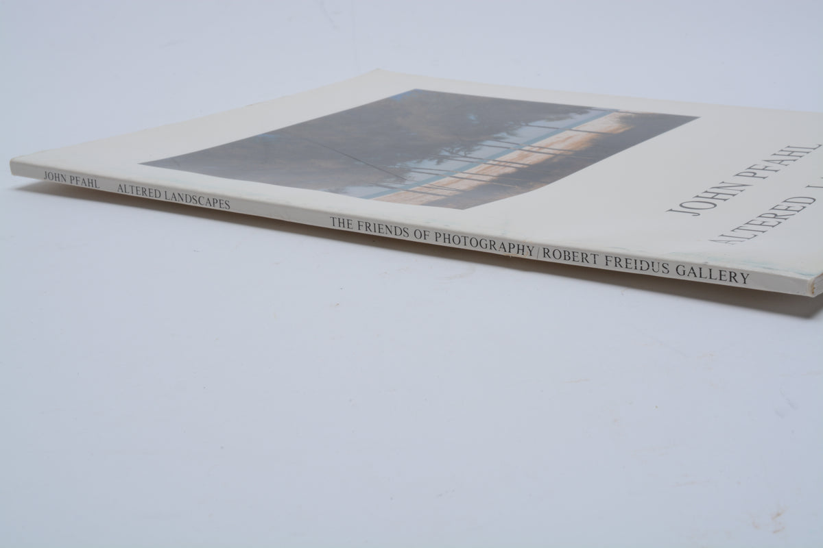 Altered Landscapes softcover book by John Pfahl
