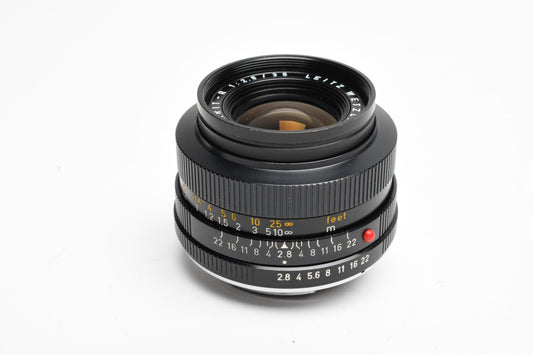 Leica Elmarit R 35mm F2.8 2 Cam MF Lens Wide Angle R Mount Sharp!