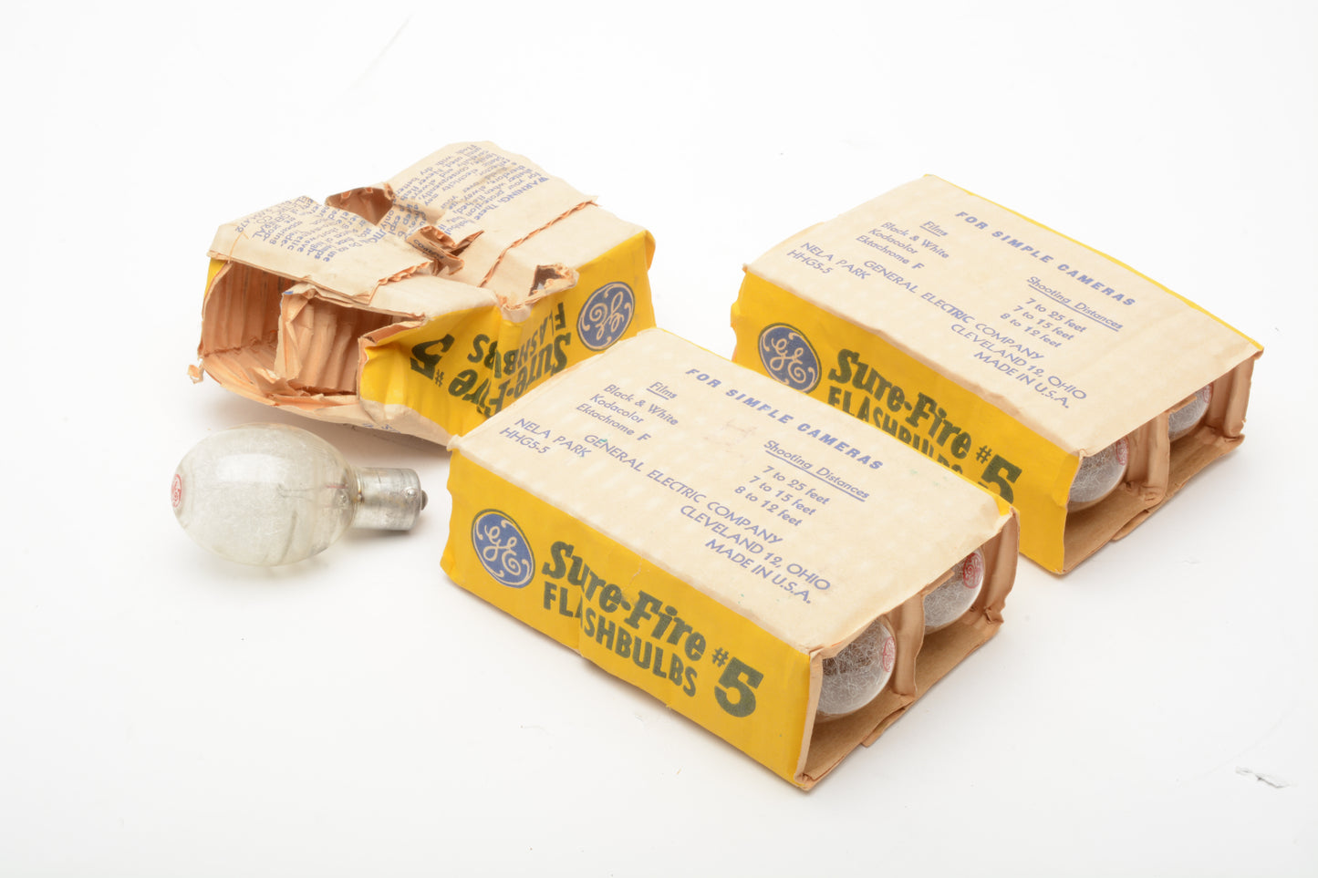 11X GE Sure-Fire flash bulbs #5