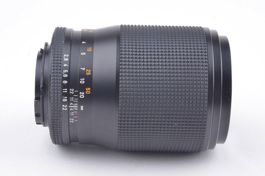 Contax T* 135mm F2.8 Sonnar AEJ MF Lens, Caps, Pouch, Very Clean & Sharp!