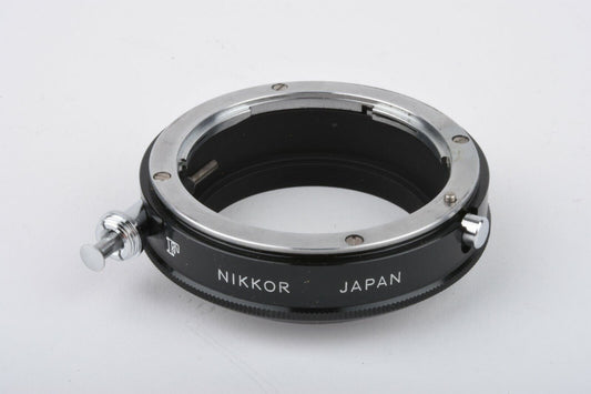 EXC++ BOXED NIKON F EXTENSION RING  MODEL E2, VERY CLEAN, w/INSTRUCTIONS