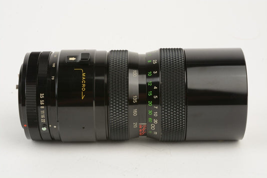 Access 70-210mm f3.5 2-Touch Zoom Lens for Canon FD, Caps, Very Clean