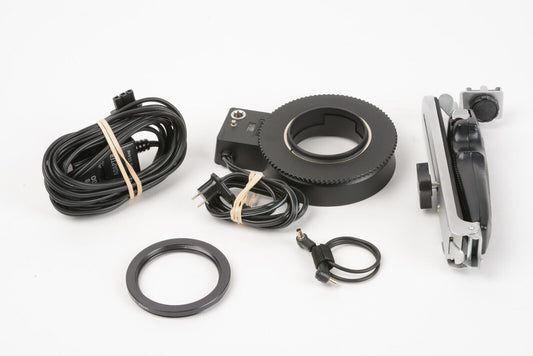 Capro RL80 Macro Ring Light, AC or C Battery Powered, 52mm or 62mm Mount++