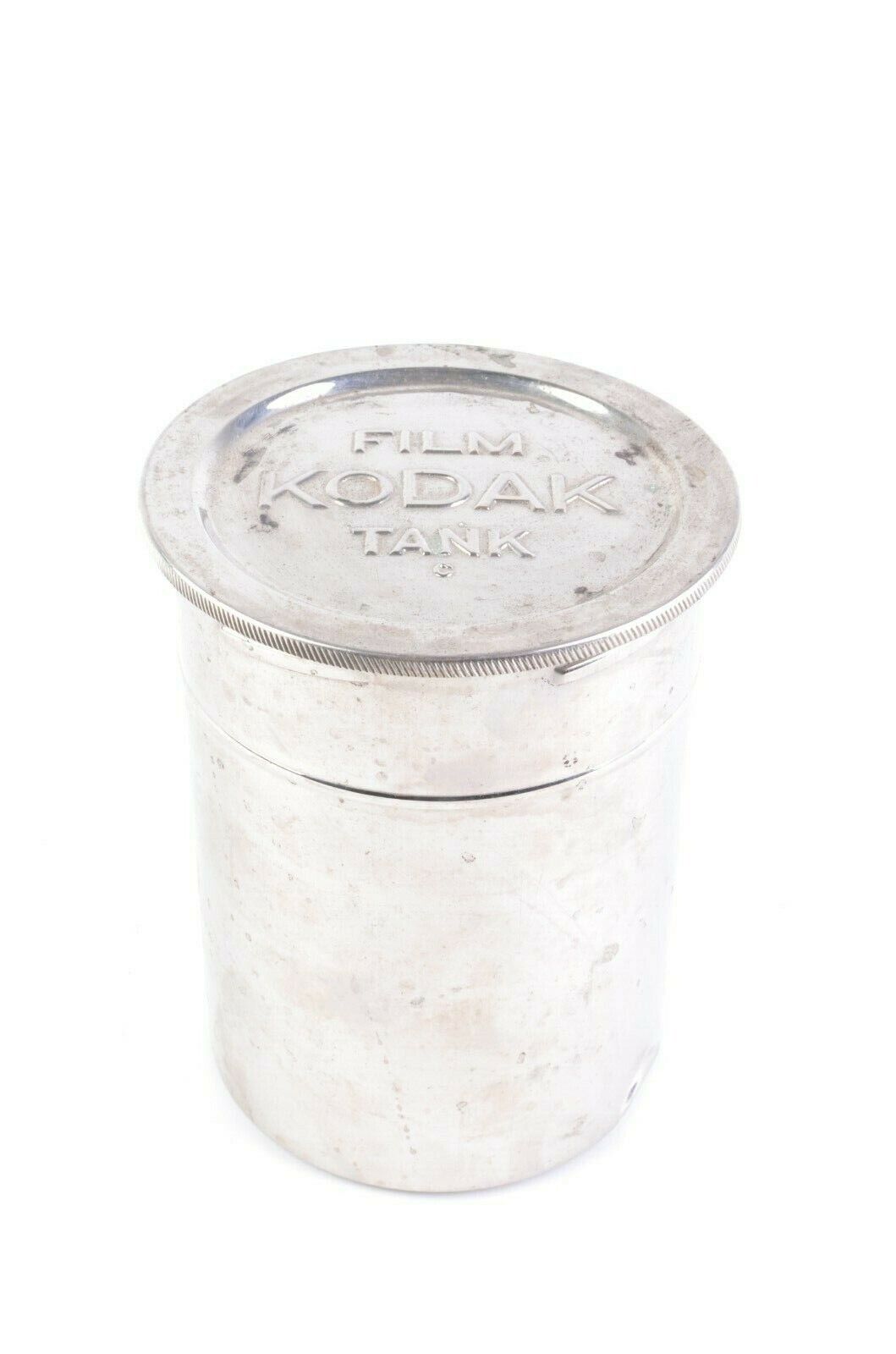 Vintage Antique Kodak C Film Developing Tank w/ Large 4.5" Spool