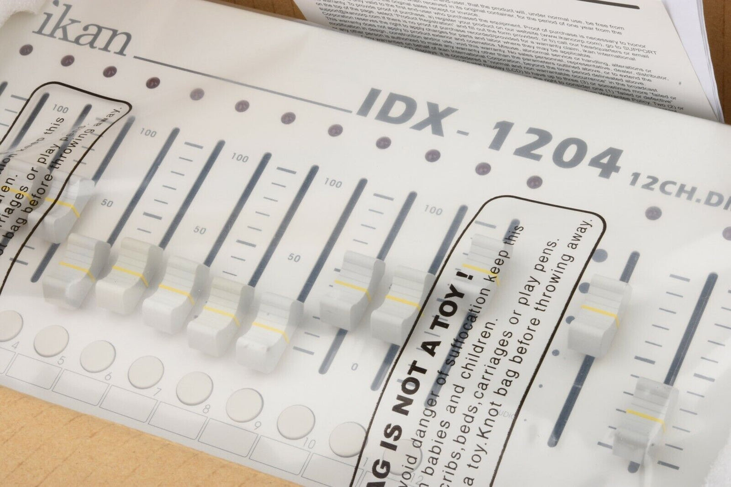 New in Box Ikan IDX-1204 Channel DMX Console - Brand New - Never Used