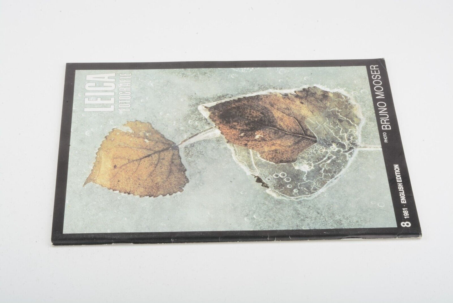 7x Leica Fotografie 1981 Issues Magazines, Clean and Complete