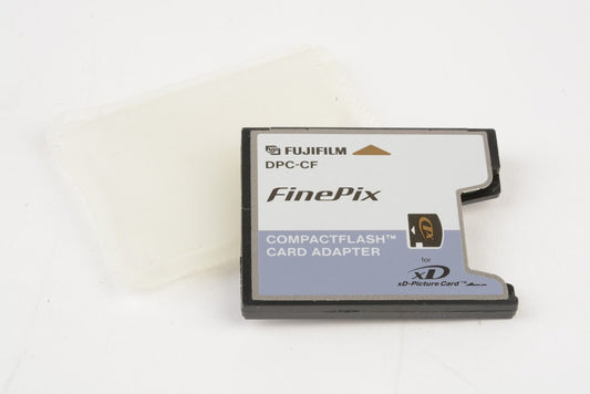 EXC+++ FUJIFILM xD PICTURE CARD TO CF COMPACT FLASH CARD ADAPTER DPC-CF