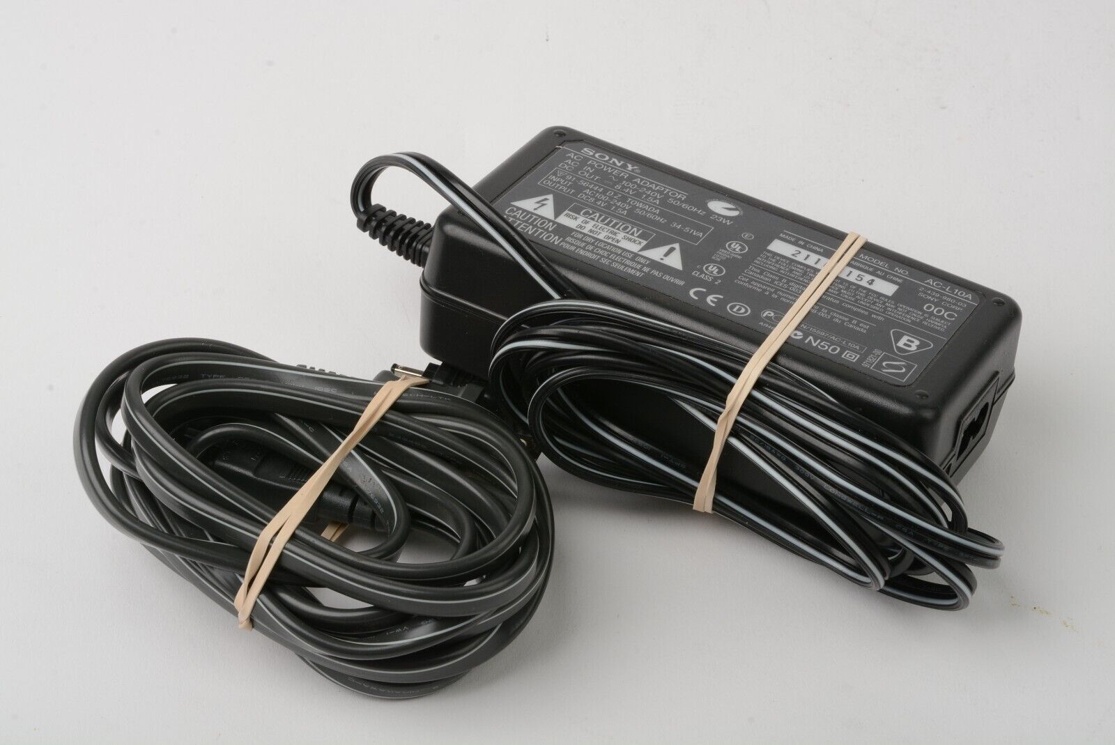 EXC++ GENUINE SONY AC POWER SUPPLY FOR SELECT HANDYCAM – RecycledPhoto