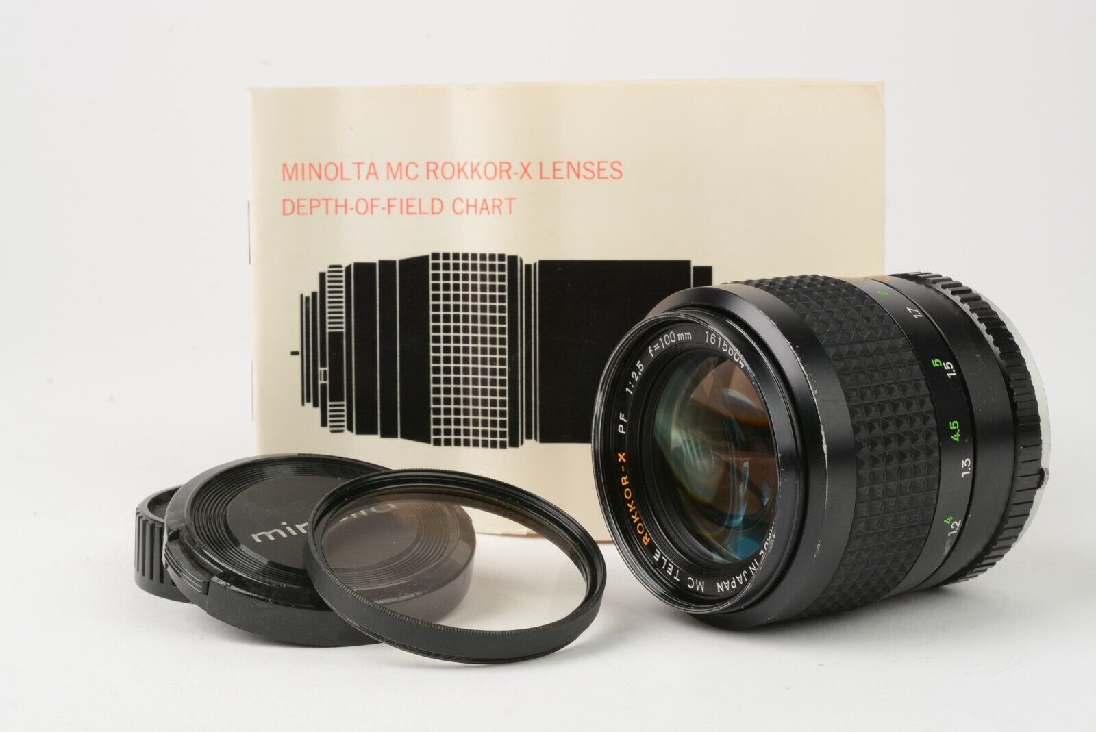 Minolta MD ROKKOR 100mm 1:2.5-