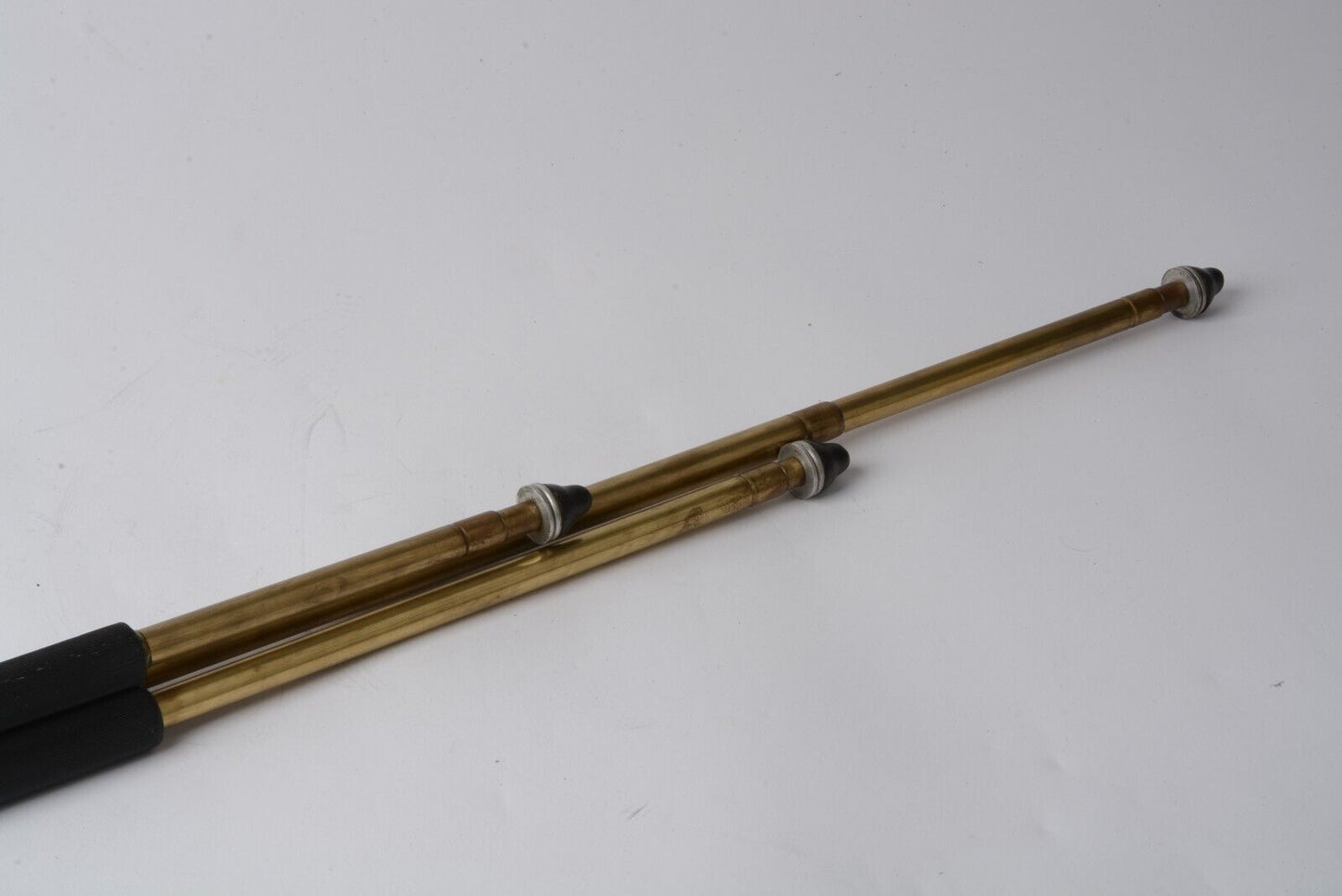 Susis Brass Tripod+Ball Head, Germany, ~Folded 17" Extended 50"